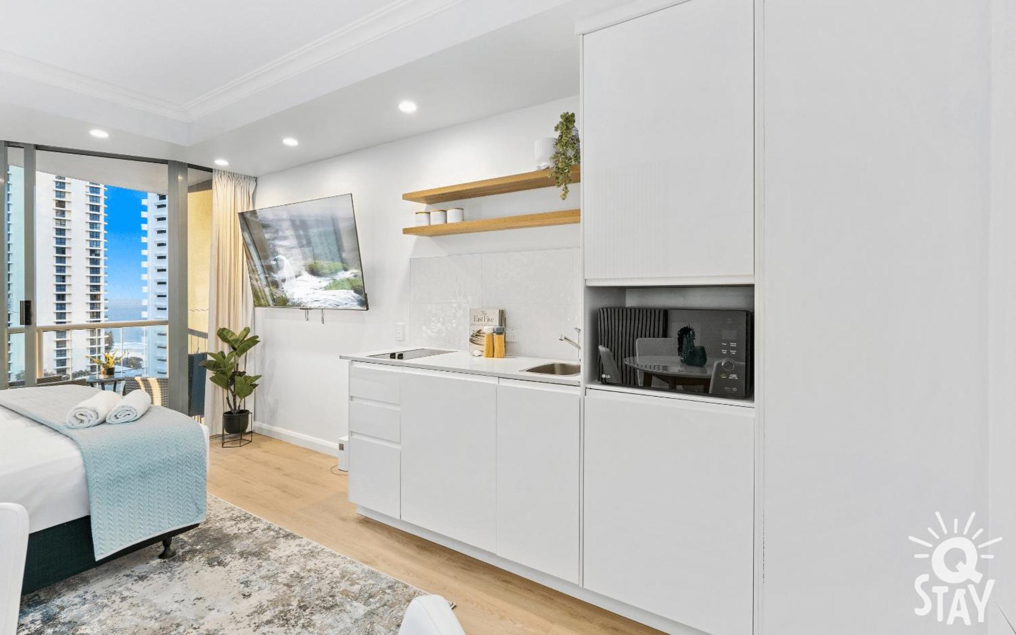 Legends Apartments - Qstay Gold Coast Dış mekan fotoğraf