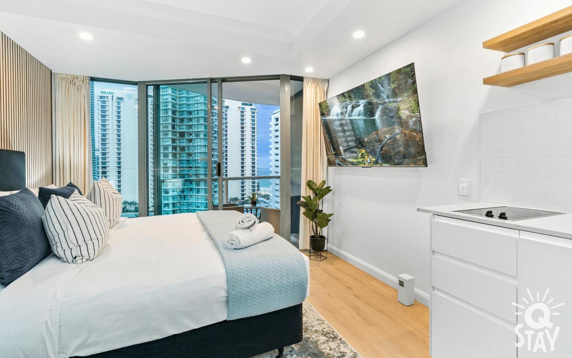 Legends Apartments - Qstay Gold Coast Dış mekan fotoğraf